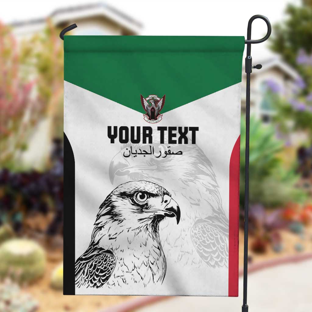 Custom Sudan Football Garden Flag Yalla Sudan LT15