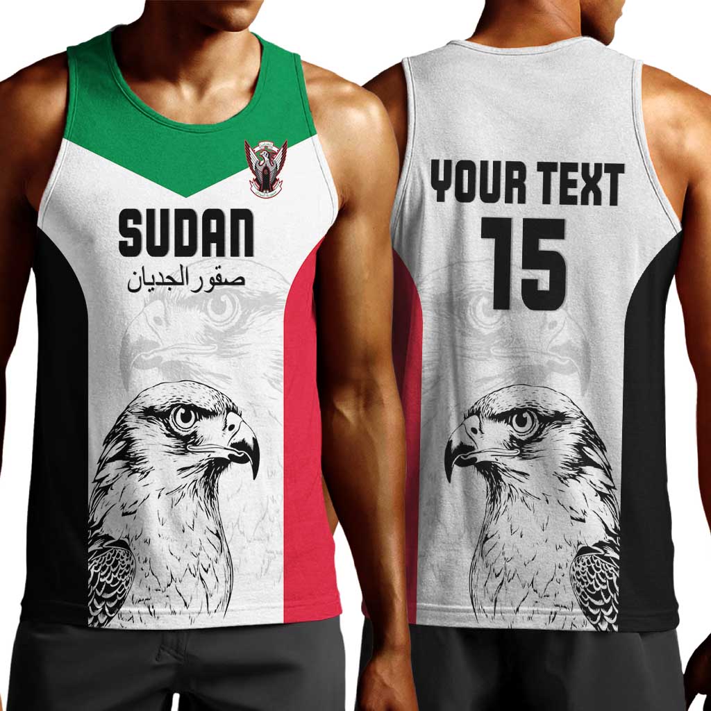 Custom Sudan Football Men Tank Top Yalla Sudan LT15