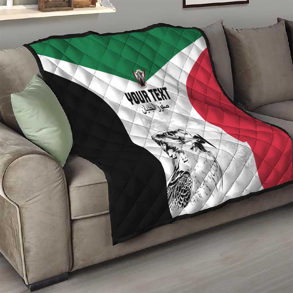 Custom Sudan Football Quilt Yalla Sudan LT15