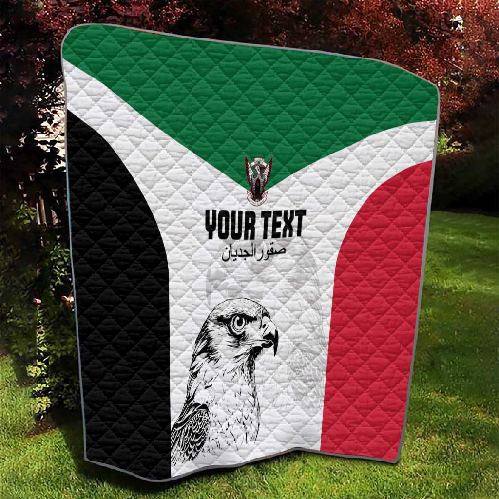 Custom Sudan Football Quilt Yalla Sudan LT15