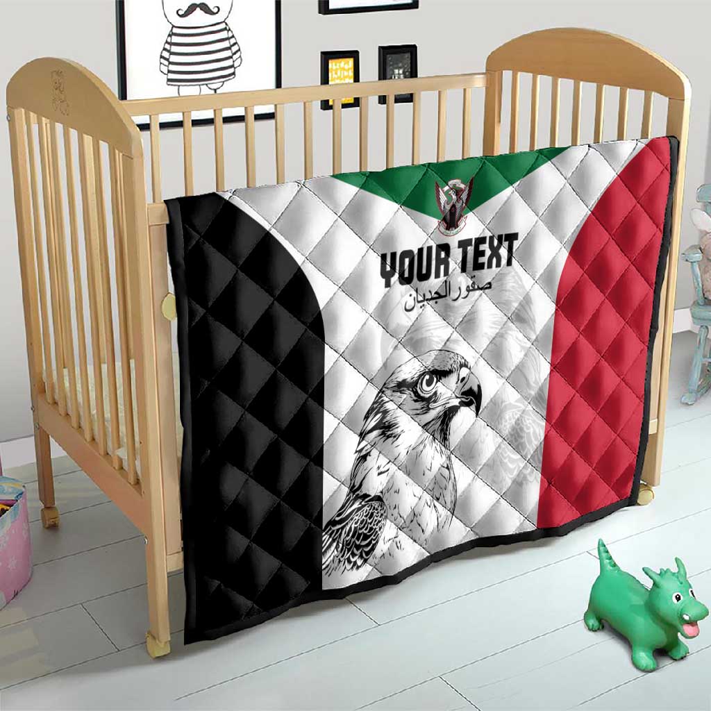 Custom Sudan Football Quilt Yalla Sudan LT15
