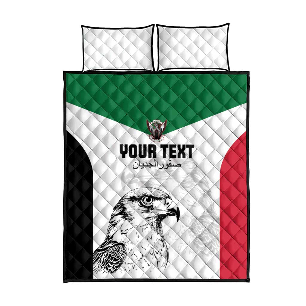 Custom Sudan Football Quilt Bed Set Yalla Sudan LT15