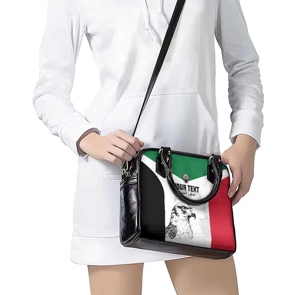 Custom Sudan Football Shoulder Handbag Yalla Falcons of Jediane LT15