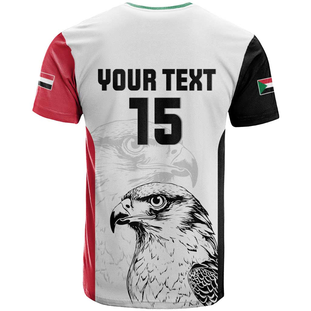 Custom Sudan Football T shirt Yalla Sudan LT15