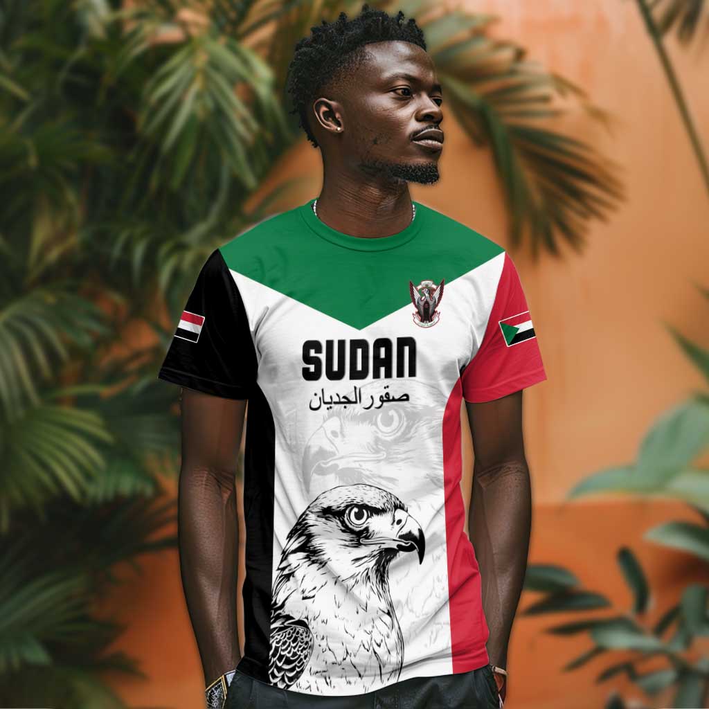 Custom Sudan Football T shirt Yalla Sudan LT15