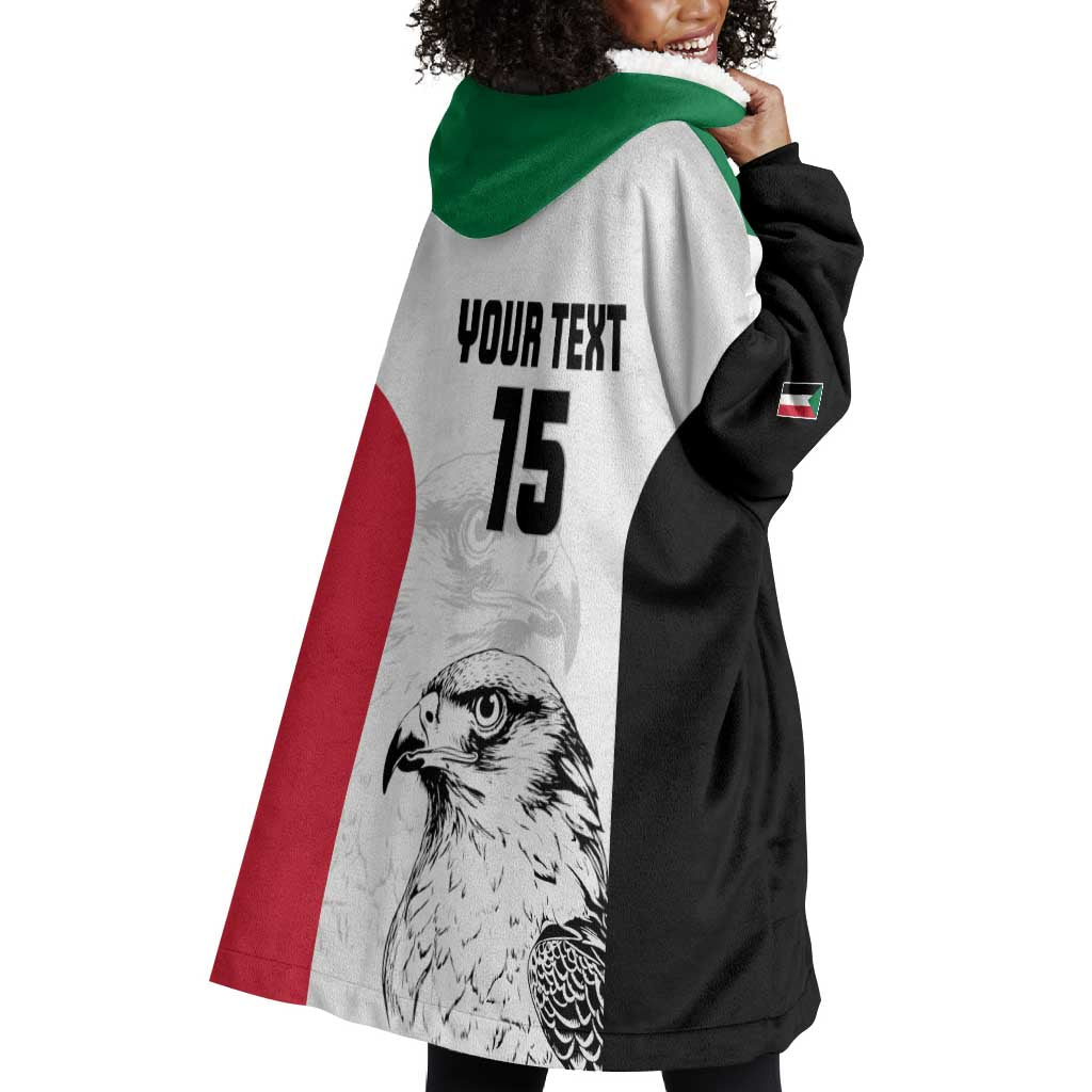 Custom Sudan Football Wearable Blanket Hoodie Yalla Sudan LT15