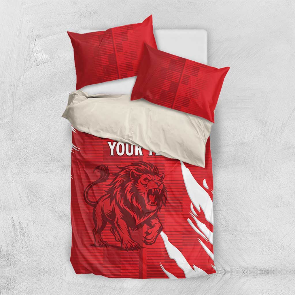 Custom Libya Football Bedding Set Yalla Libya LT15