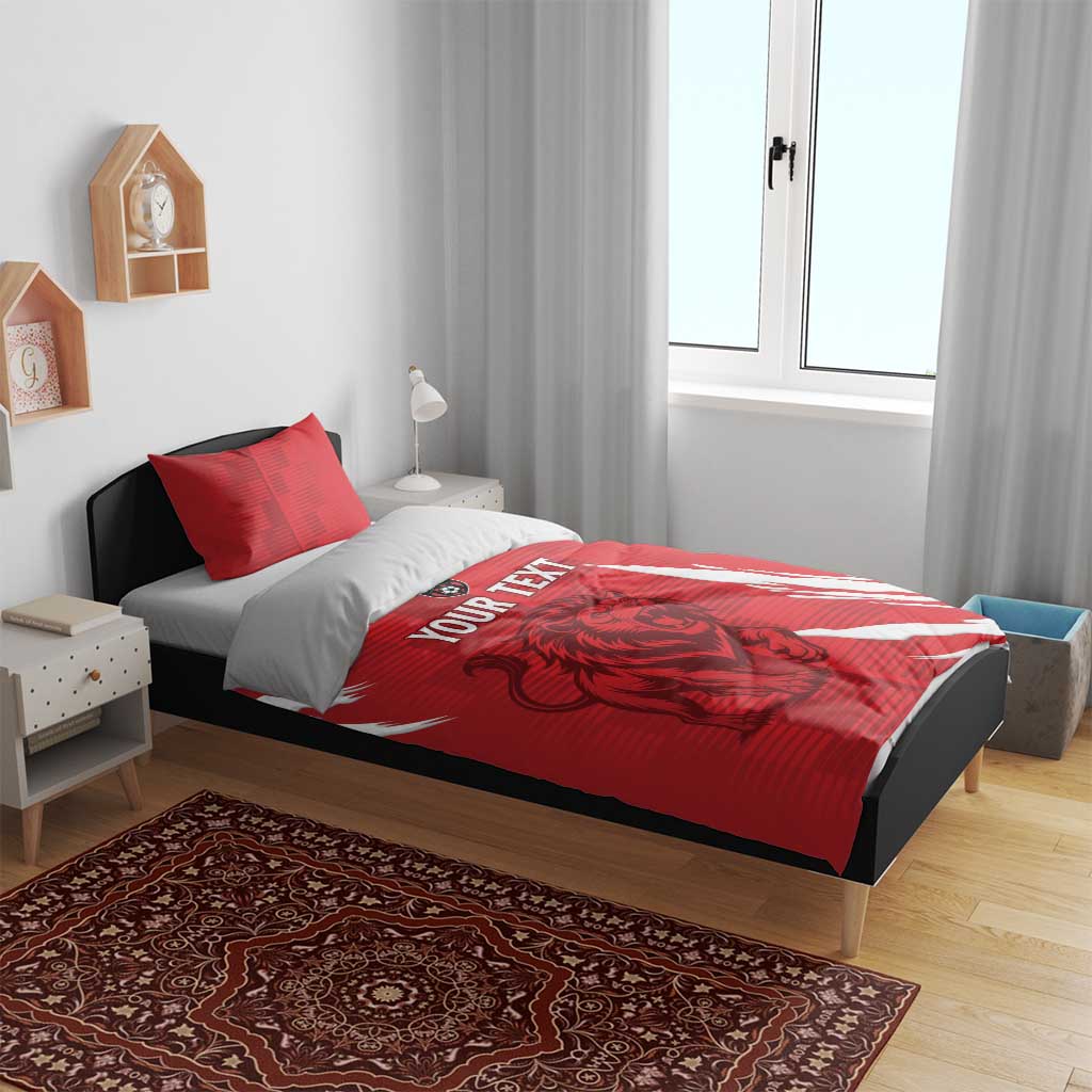 Custom Libya Football Bedding Set Yalla Libya LT15