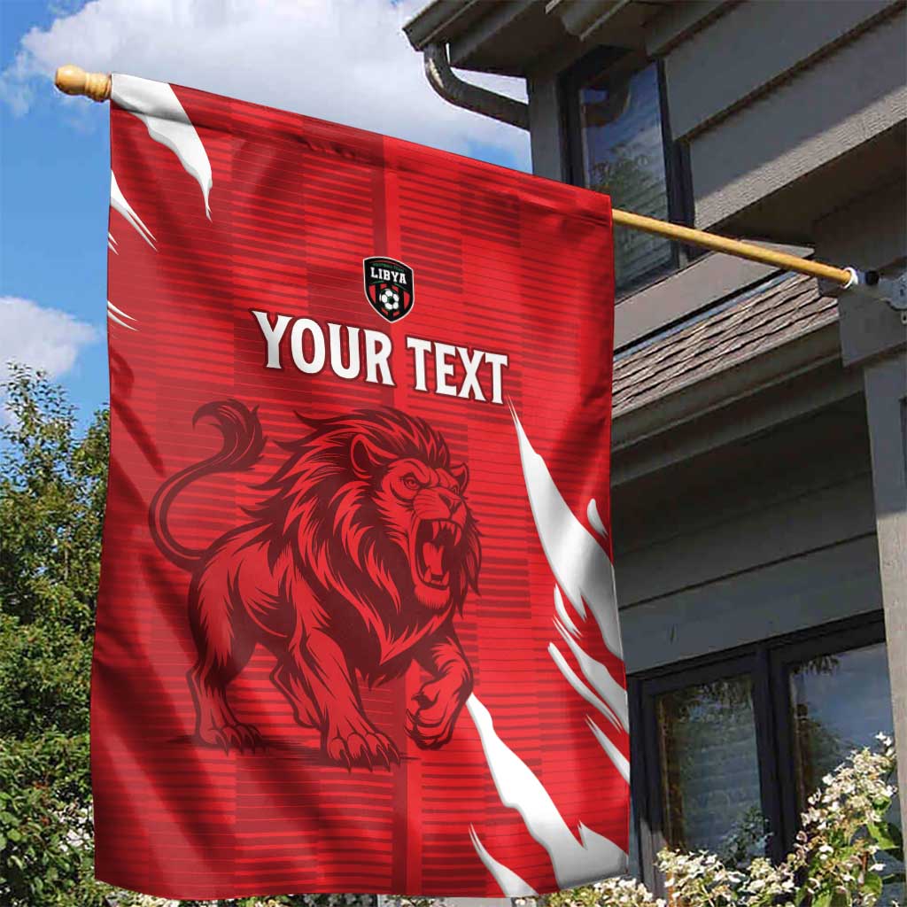 Custom Libya Football Garden Flag Yalla Libya LT15
