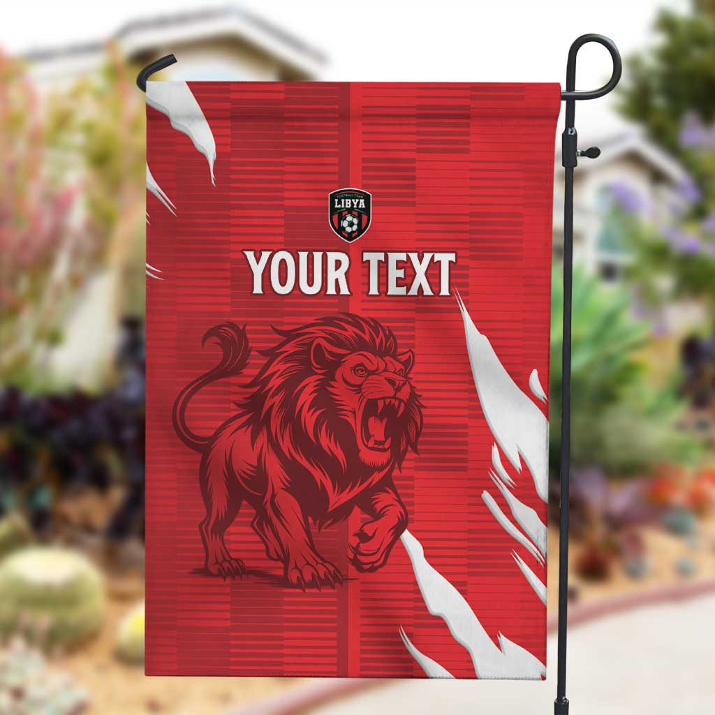 Custom Libya Football Garden Flag Yalla Libya LT15