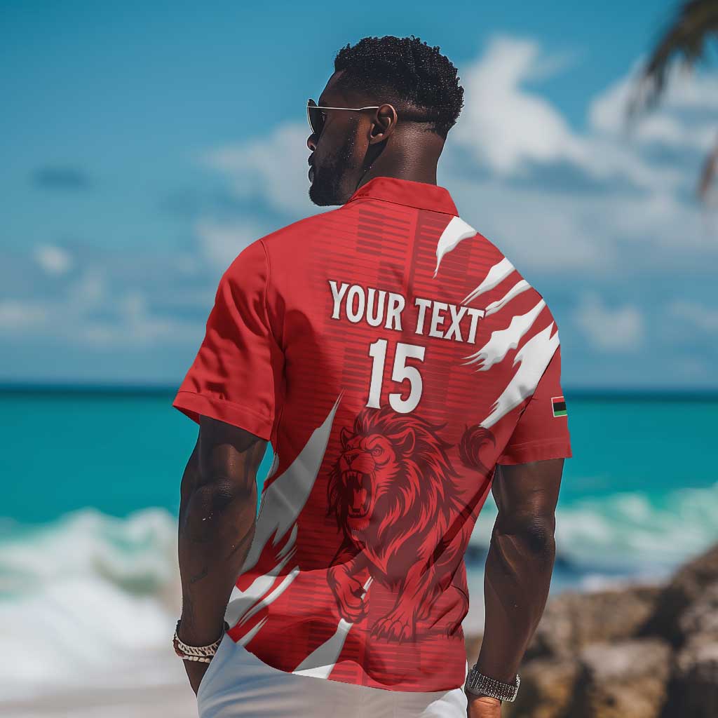 Custom Libya Football Hawaiian Shirt Yalla Libya LT15