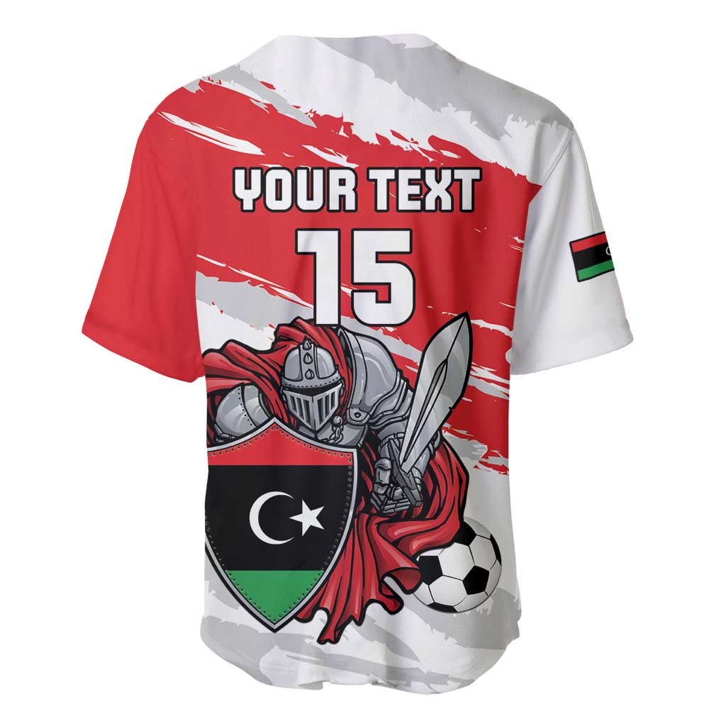 Custom Libya Football Baseball Jersey Forza Fursan Al-Mutawasit LT15