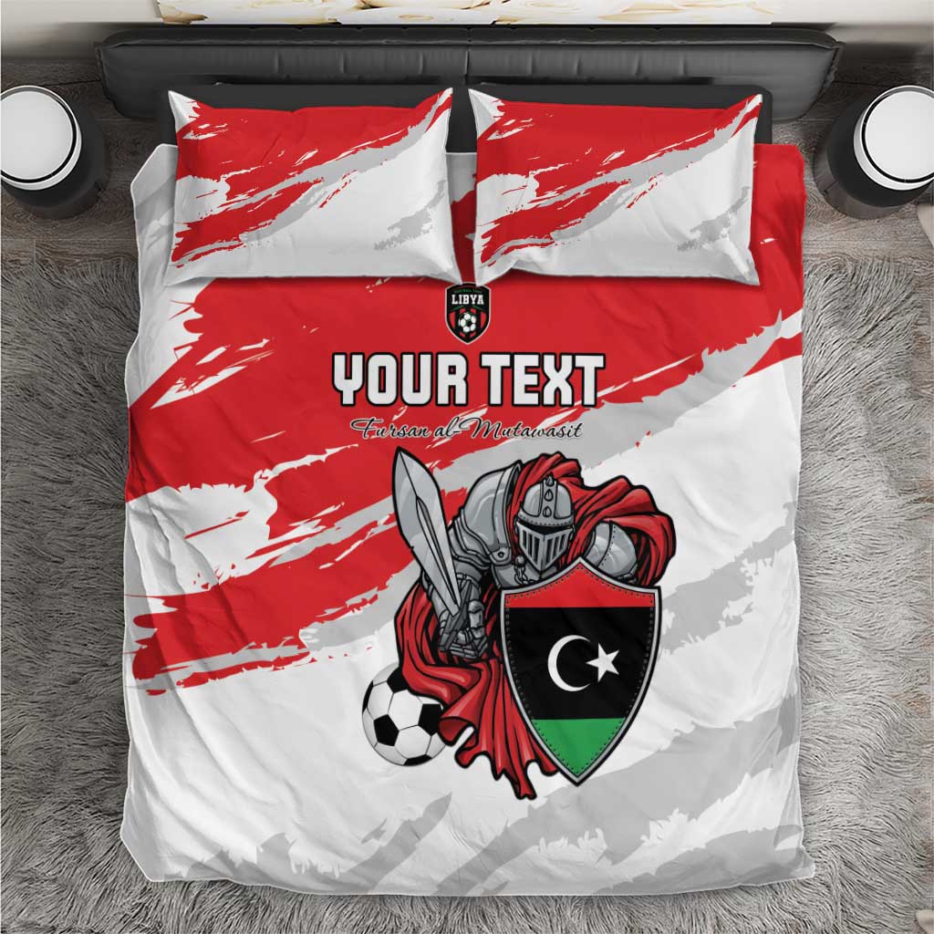 Custom Libya Football Bedding Set Forza Fursan Al-Mutawasit LT15