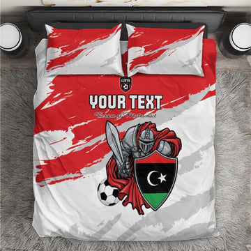 Custom Libya Football Bedding Set Forza Fursan Al-Mutawasit LT15