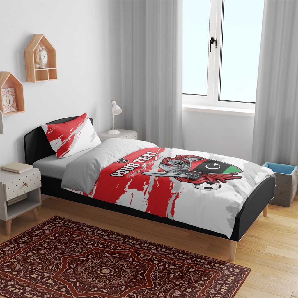 Custom Libya Football Bedding Set Forza Fursan Al-Mutawasit LT15