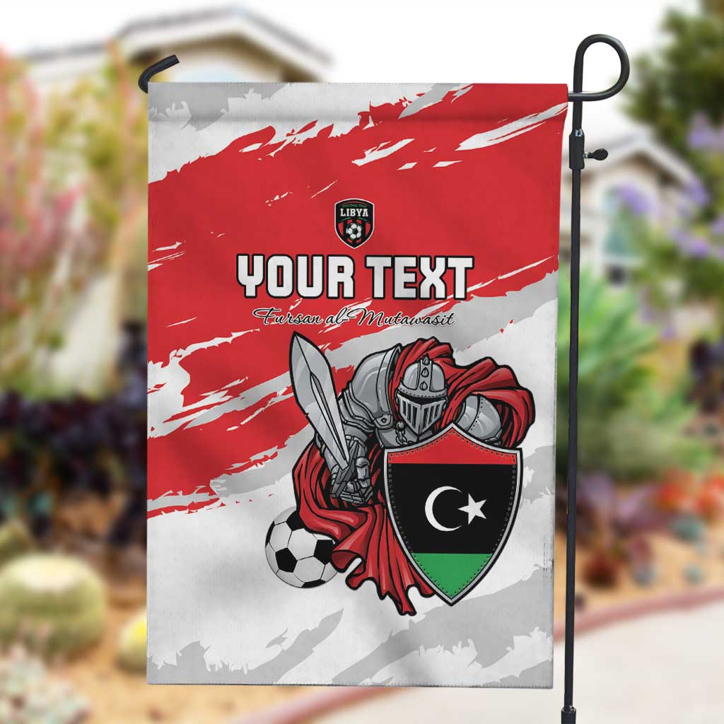 Custom Libya Football Garden Flag Forza Fursan Al-Mutawasit LT15