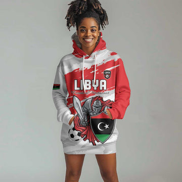 Custom Libya Football Hoodie Dress Forza Fursan Al-Mutawasit LT15