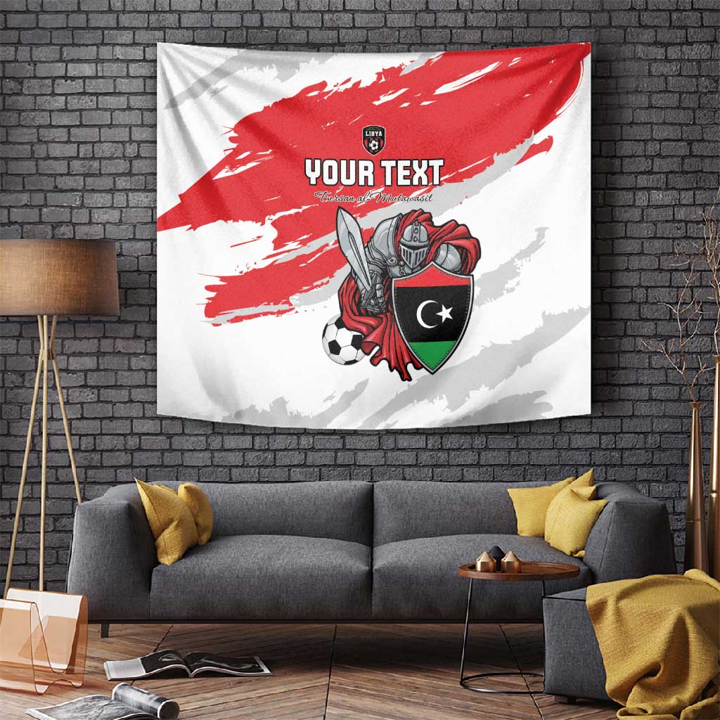 Custom Libya Football Tapestry Forza Fursan Al-Mutawasit LT15