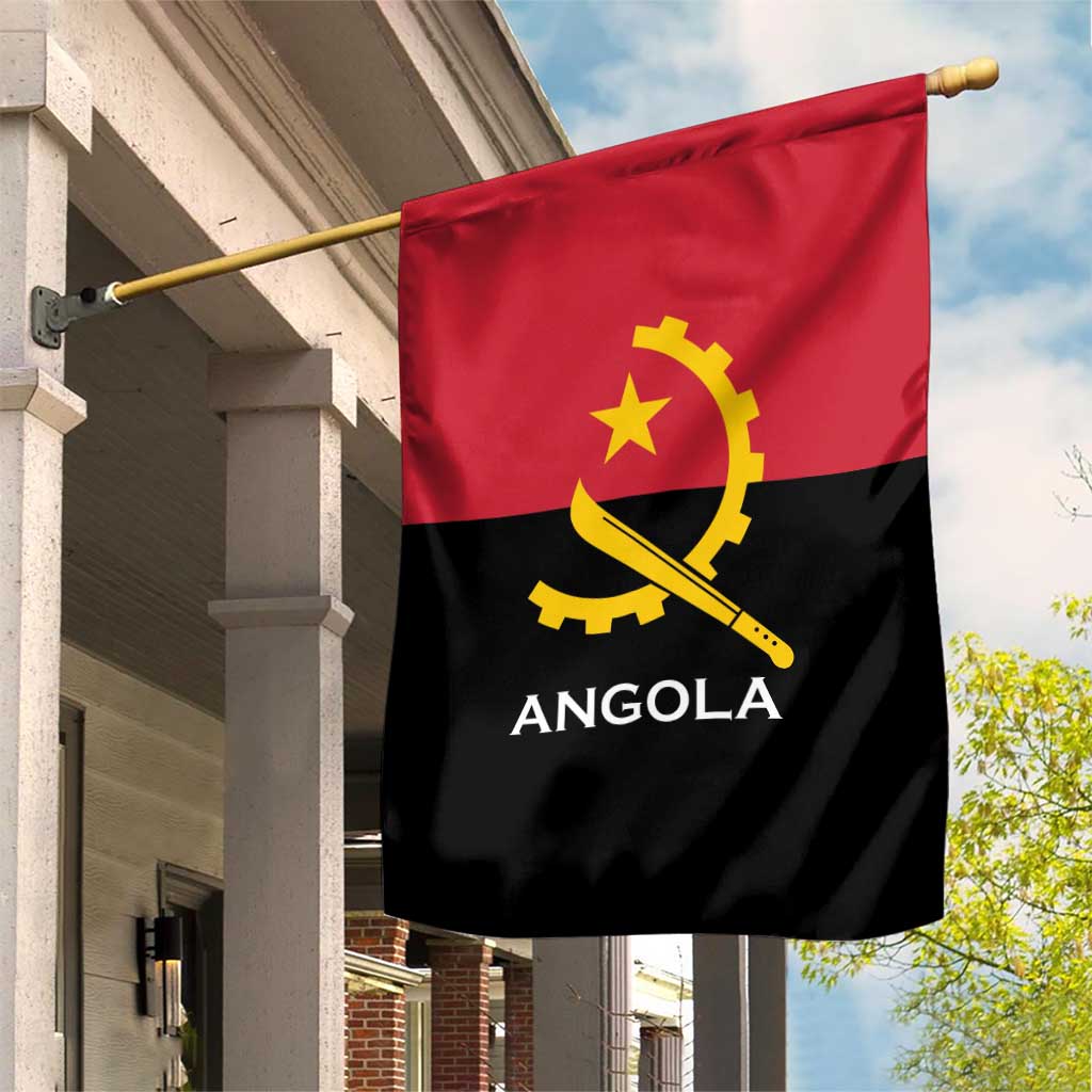 Angola Country Flag Stylized Garden Flag LT15