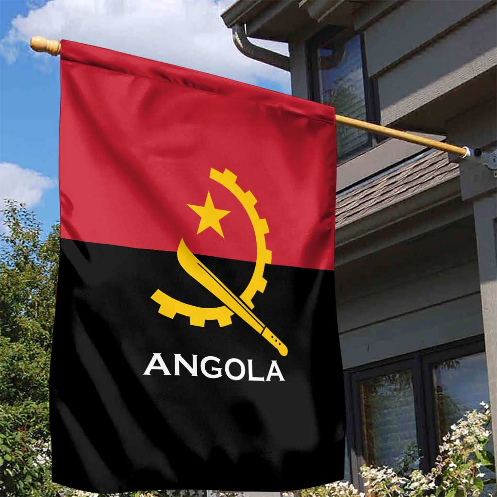 Angola Country Flag Stylized Garden Flag LT15