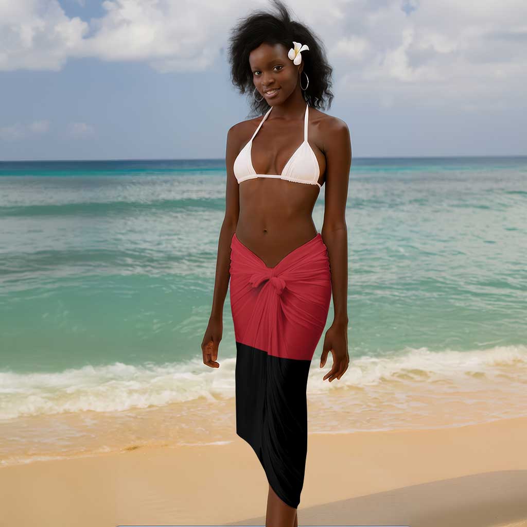 Angola Country Flag Stylized Sarong LT15