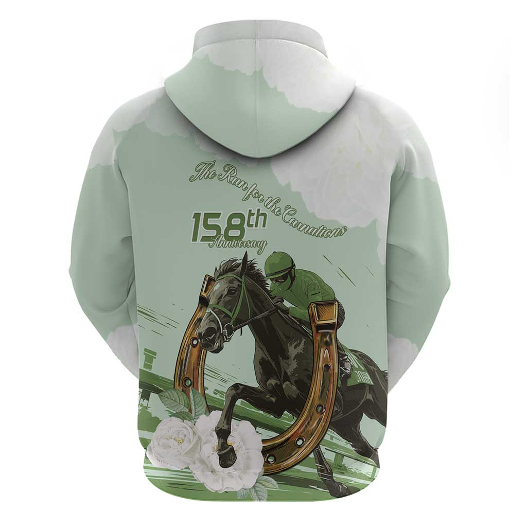158th Anniversary Belmont Horse Racing Hoodie Run for the Carnations LT15
