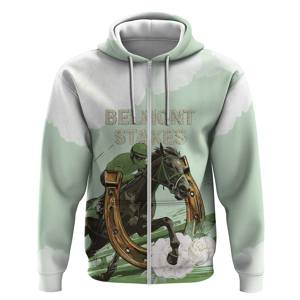 158th Anniversary Belmont Horse Racing Hoodie Run for the Carnations LT15