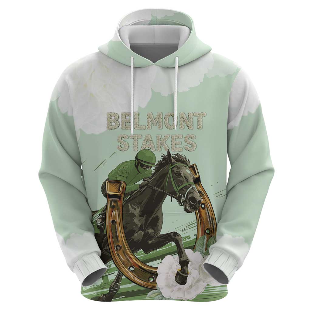 158th Anniversary Belmont Horse Racing Hoodie Run for the Carnations LT15