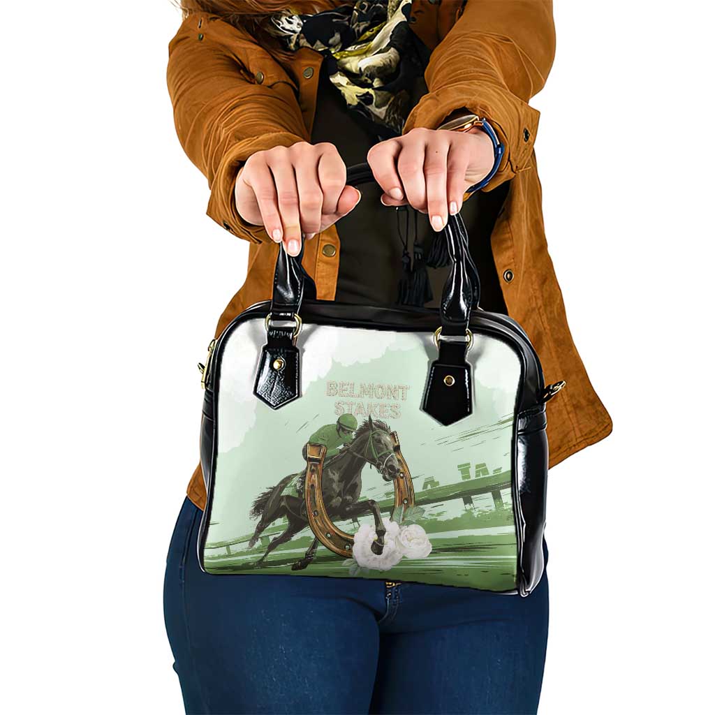 158th Anniversary Belmont Horse Racing Shoulder Handbag Run for the Carnations LT15