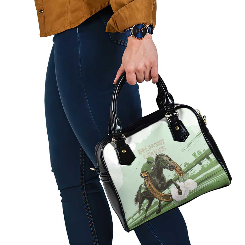 158th Anniversary Belmont Horse Racing Shoulder Handbag Run for the Carnations LT15