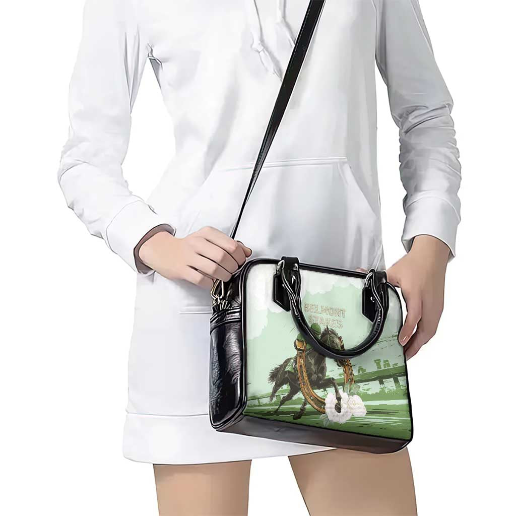 158th Anniversary Belmont Horse Racing Shoulder Handbag Run for the Carnations LT15