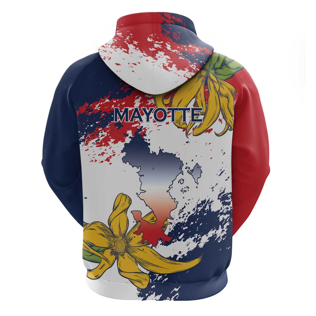 Ra Hachiri 976 Hoodie Mayotte Map With Ylang Ylang LT15