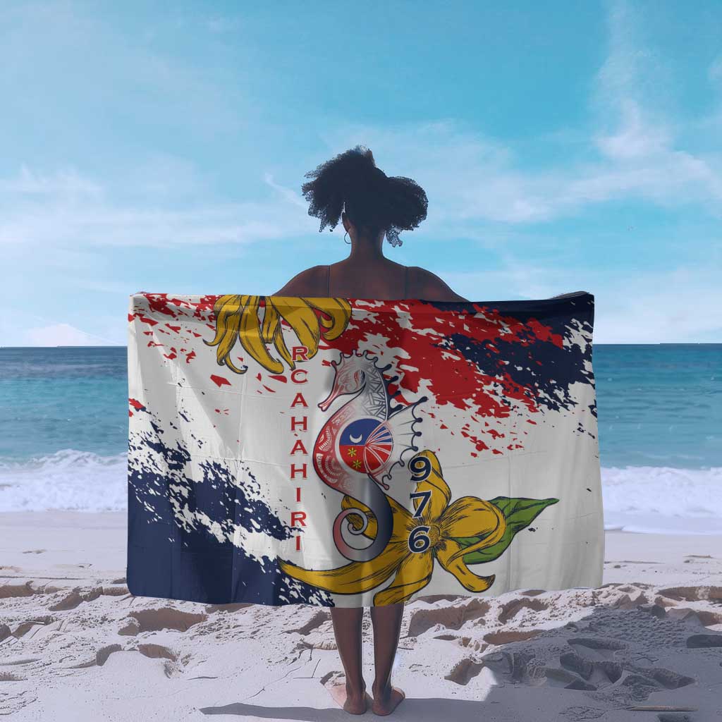 Département de Mayotte Sarong Ra Hachiri 976 Map With Ylang Ylang LT15