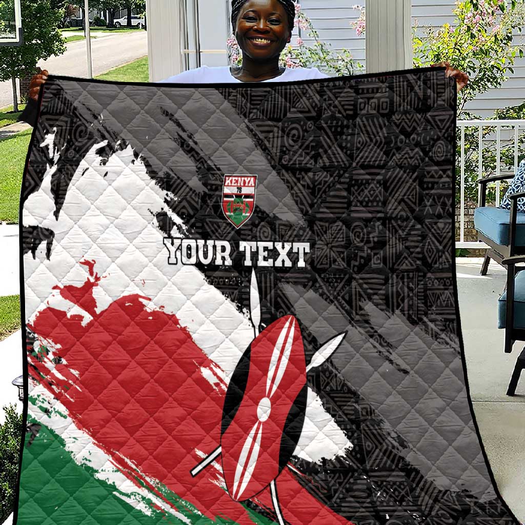 Custom Afro Kenya Quilt Rugby Sevens - African Pattern LT15