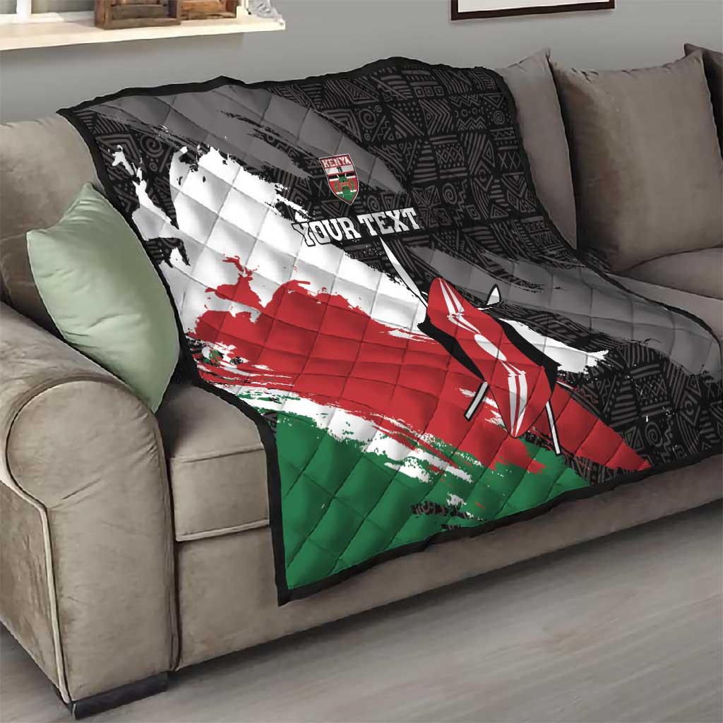 Custom Afro Kenya Quilt Rugby Sevens - African Pattern LT15