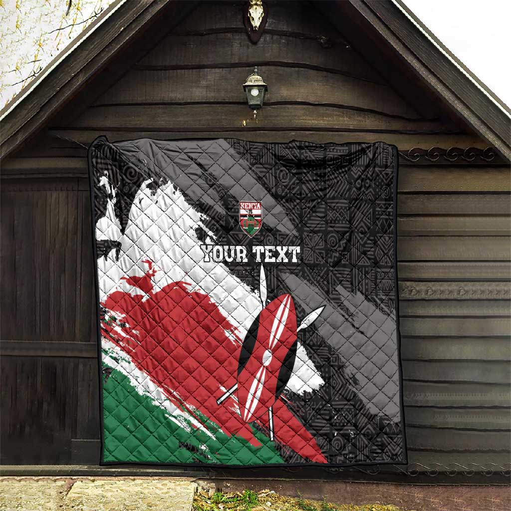 Custom Afro Kenya Quilt Rugby Sevens - African Pattern LT15