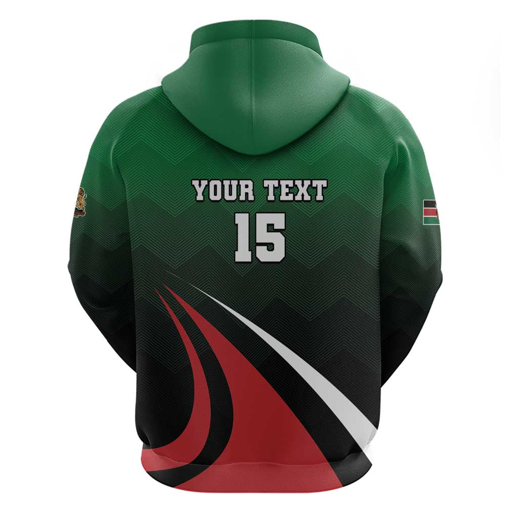 Kenya Rugby Custom Hoodie Go Simbas LT15