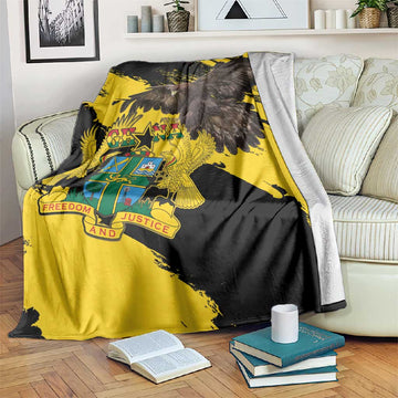 Afro Ghana Blanket Eagle With Coat Of Arms LT15