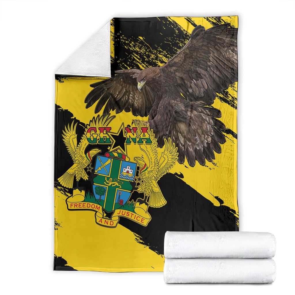 Afro Ghana Blanket Eagle With Coat Of Arms LT15