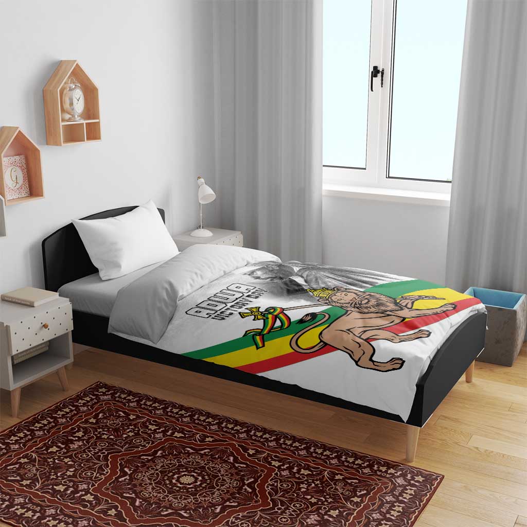 African Victory Menelik II Bedding Set Battle Of Adwa LT15