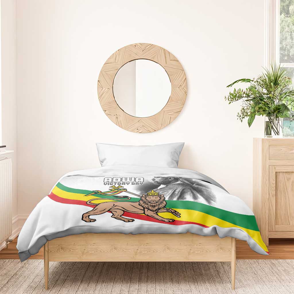African Victory Menelik II Bedding Set Battle Of Adwa LT15