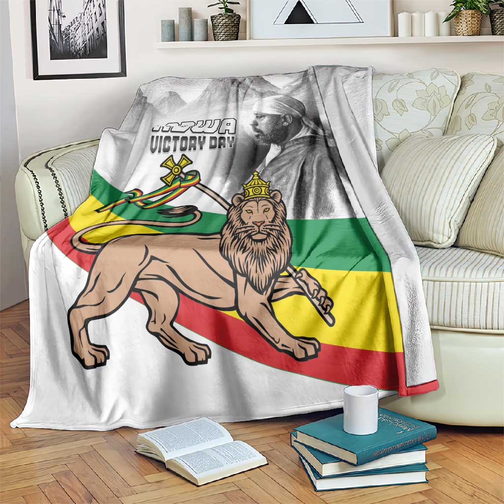 African Victory Menelik II Blanket Battle Of Adwa LT15