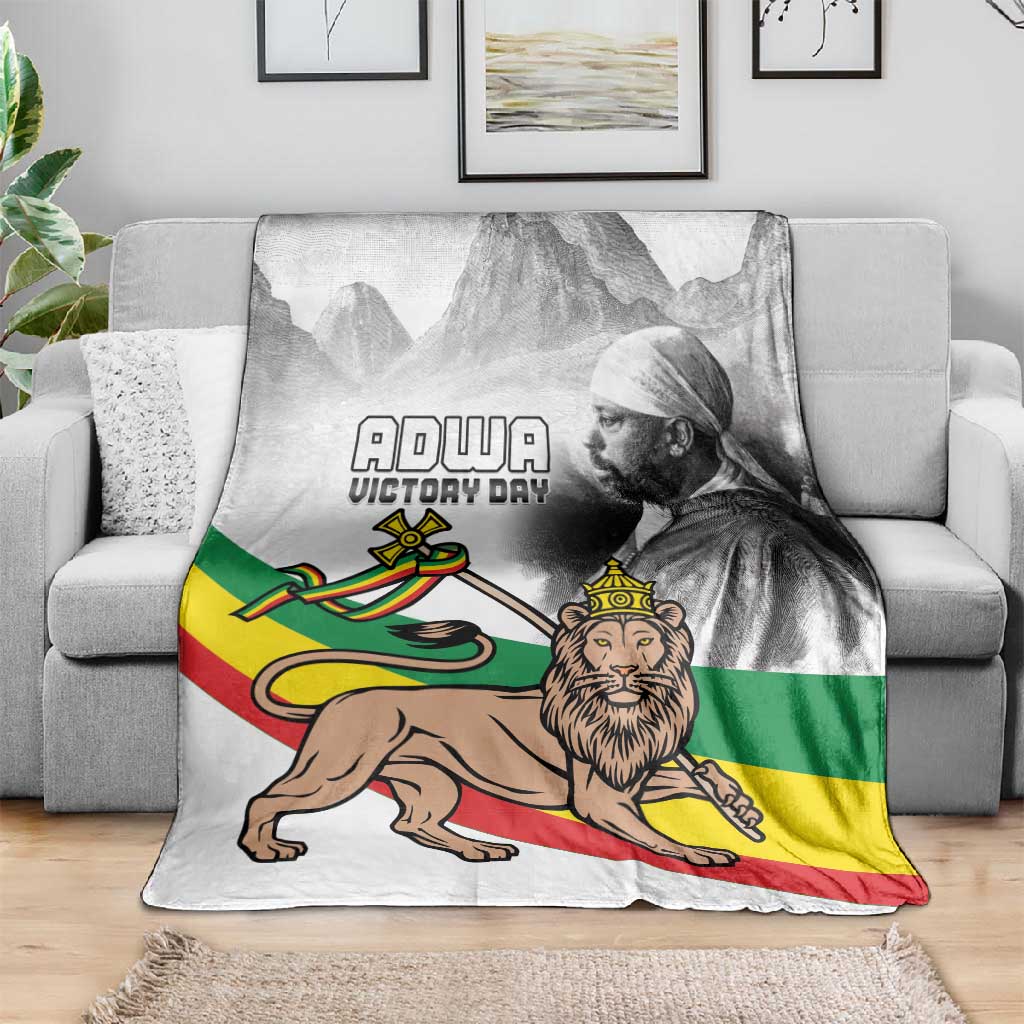 African Victory Menelik II Blanket Battle Of Adwa LT15