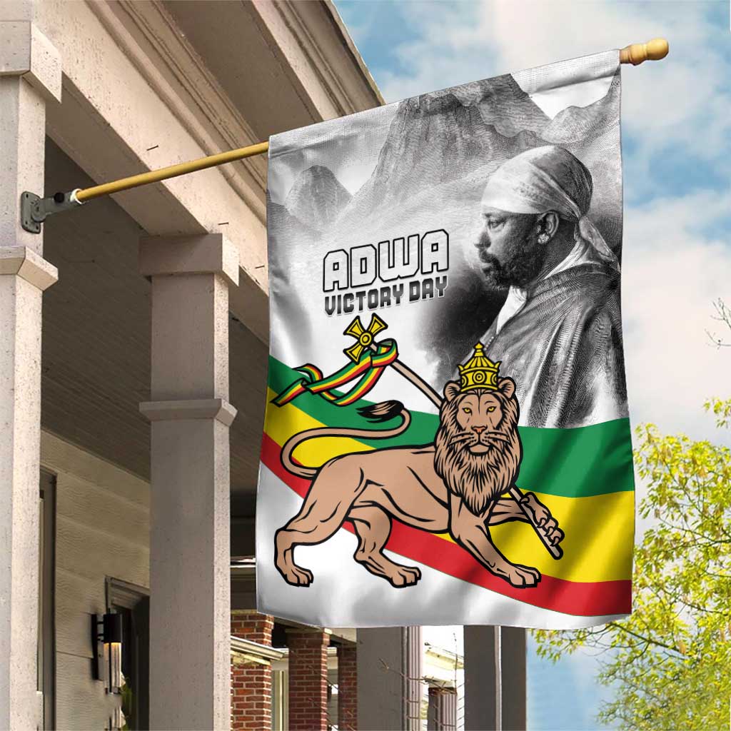 African Victory Menelik II Garden Flag Battle Of Adwa LT15