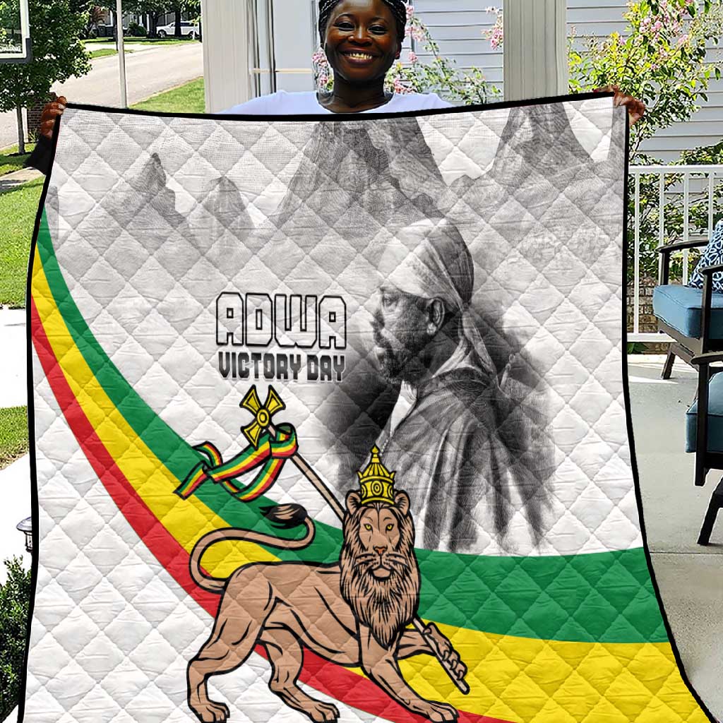African Victory Menelik II Quilt Battle Of Adwa LT15