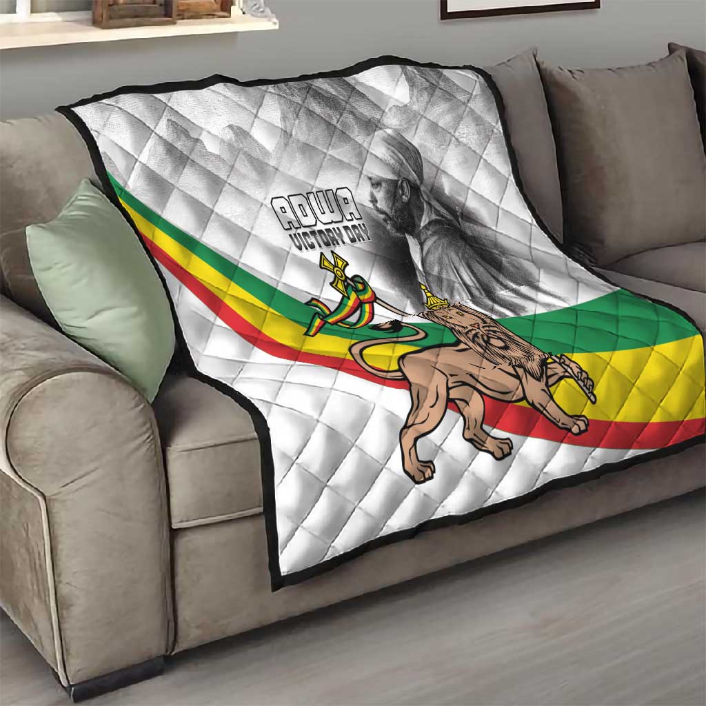 African Victory Menelik II Quilt Battle Of Adwa LT15