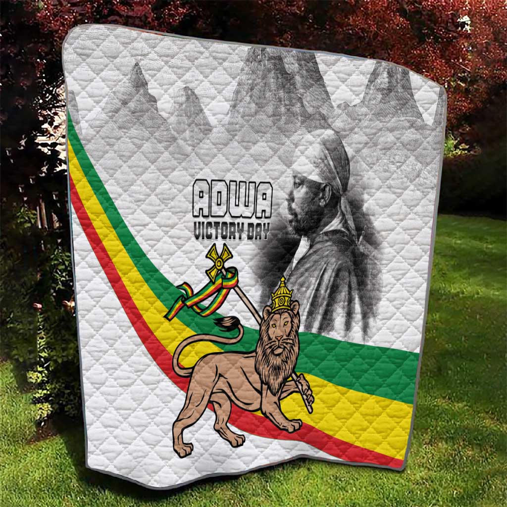 African Victory Menelik II Quilt Battle Of Adwa LT15
