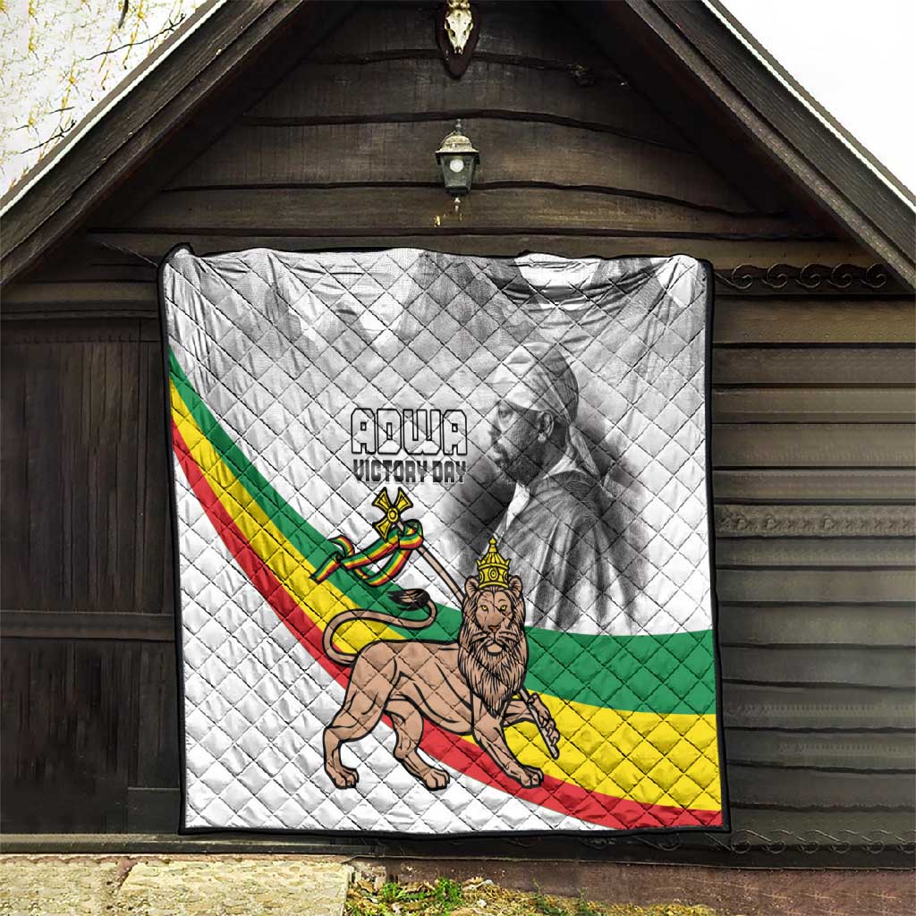 African Victory Menelik II Quilt Battle Of Adwa LT15