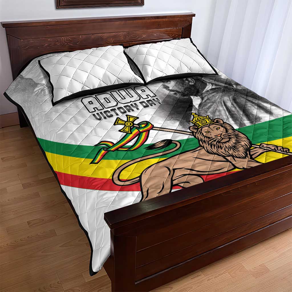 African Victory Menelik II Quilt Bed Set Battle Of Adwa LT15