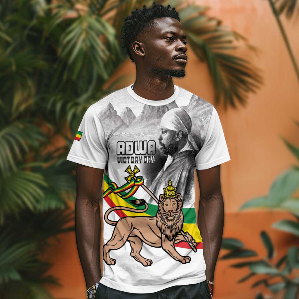 African Victory Menelik II T shirt Battle Of Adwa LT15